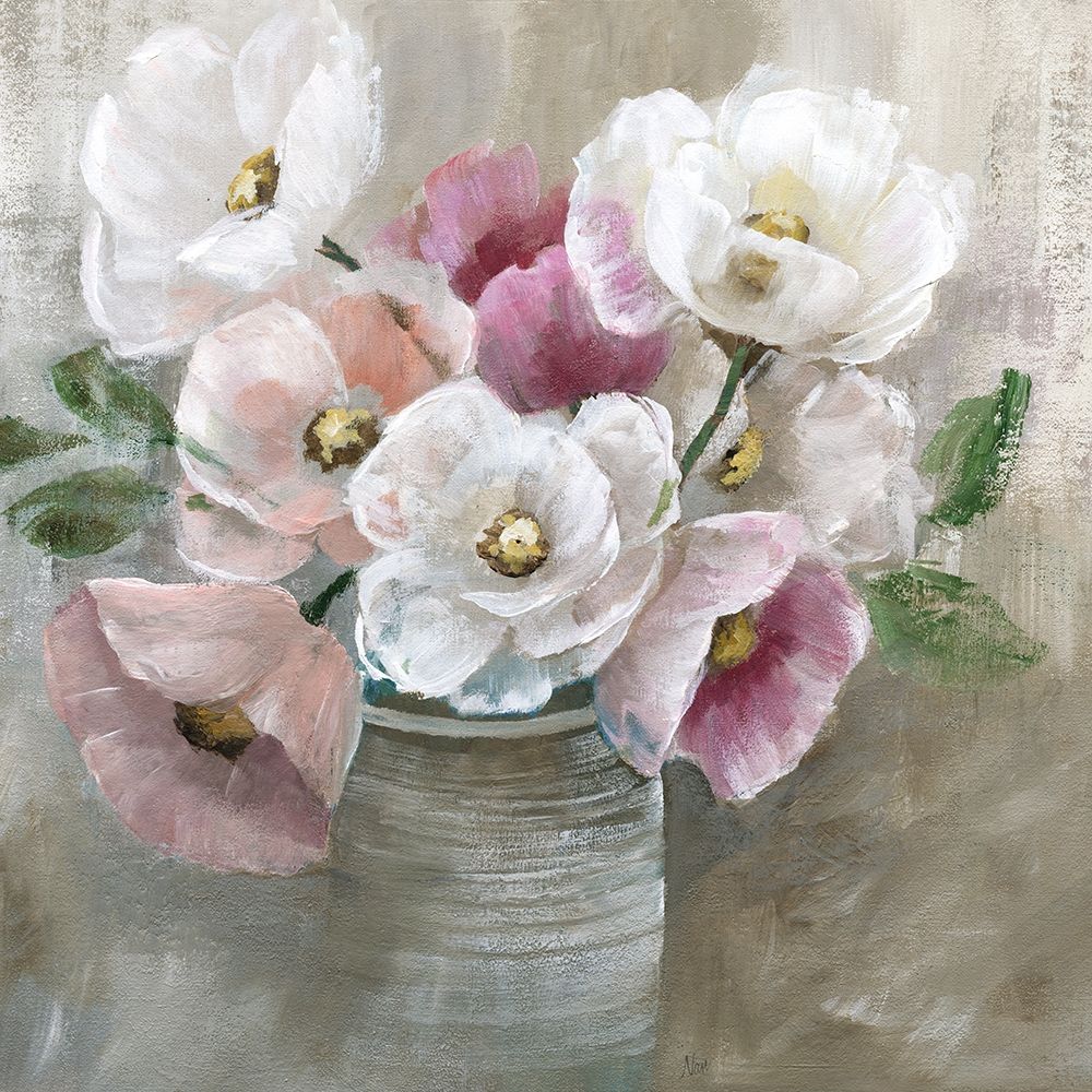 Blooming and Blushing art print by Nan for $57.95 CAD