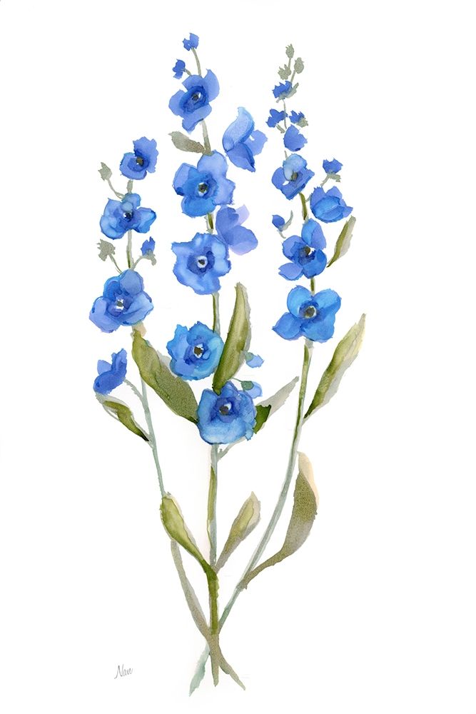 Petite Botanical II art print by Nan for $57.95 CAD