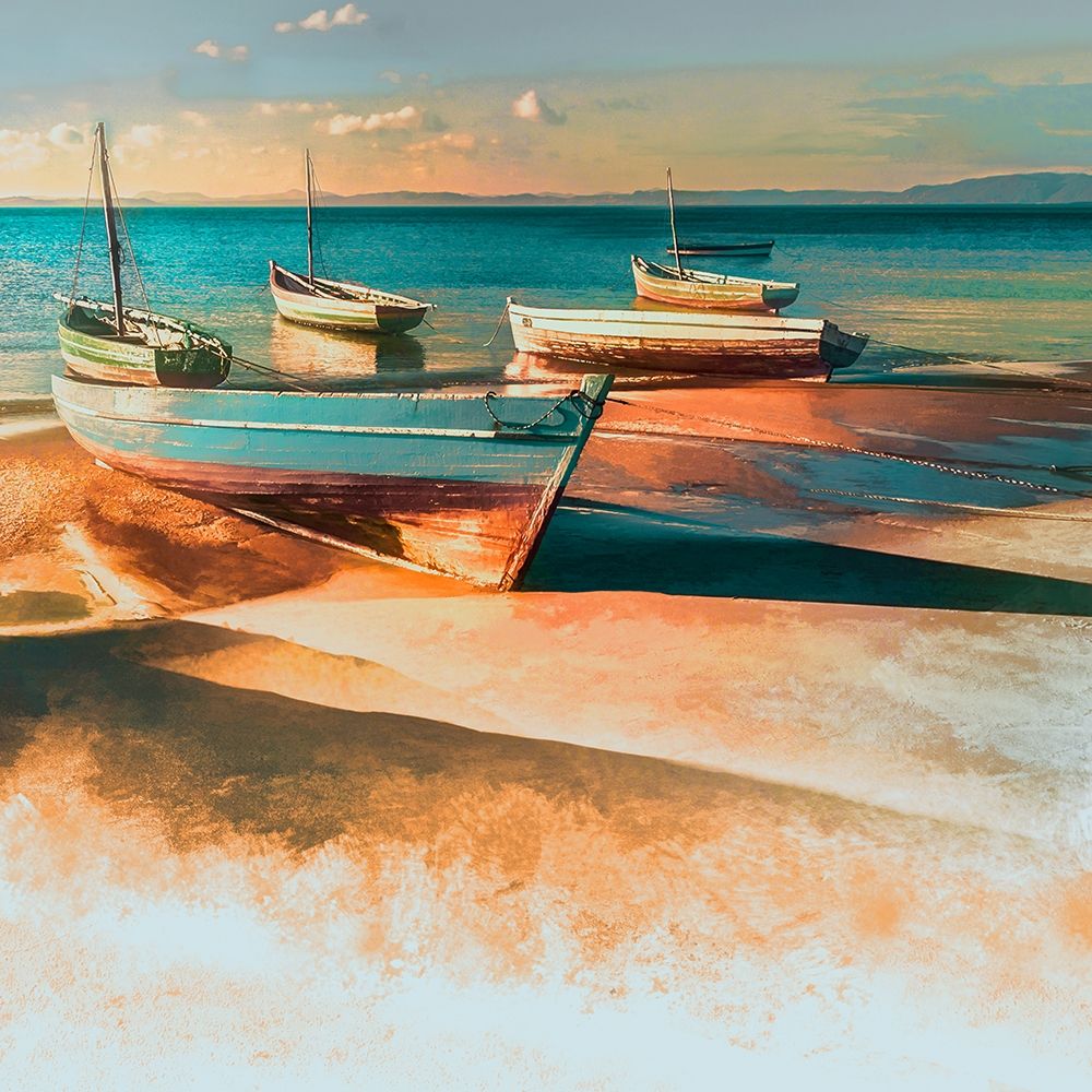 Shadow Boat I art print by Mike Calascibetta for $57.95 CAD