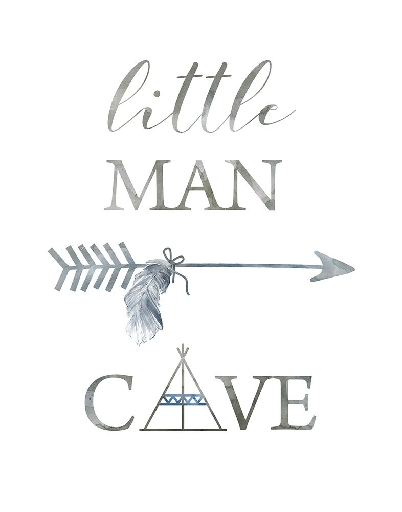 Little Man Cave Arrow art print by Carol Robinson for $57.95 CAD