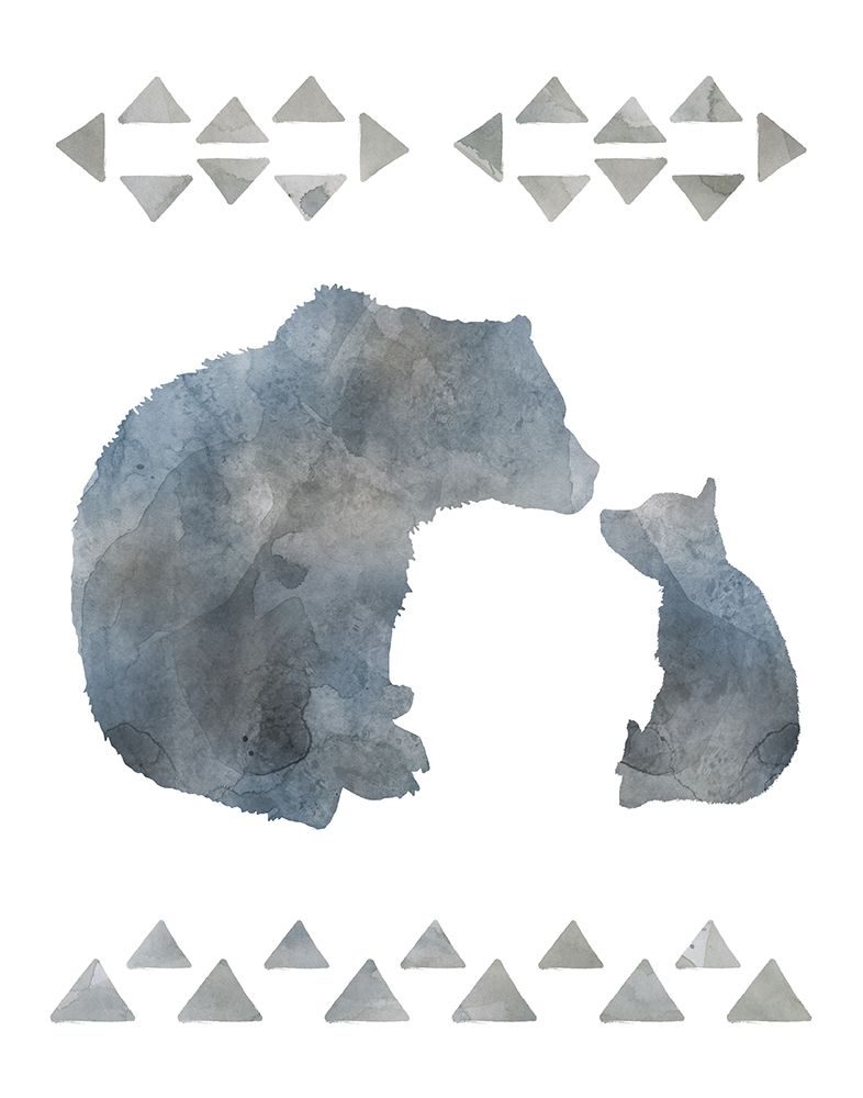 Little Man Cave Bears art print by Carol Robinson for $57.95 CAD