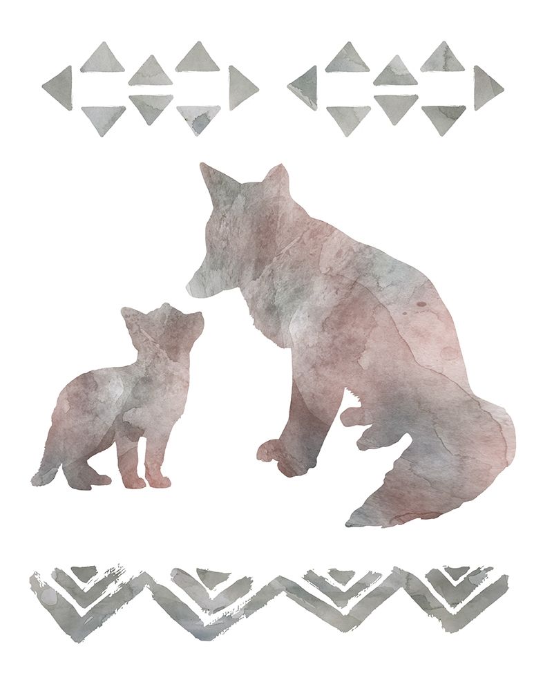 Little Lady Den Foxes art print by Carol Robinson for $57.95 CAD