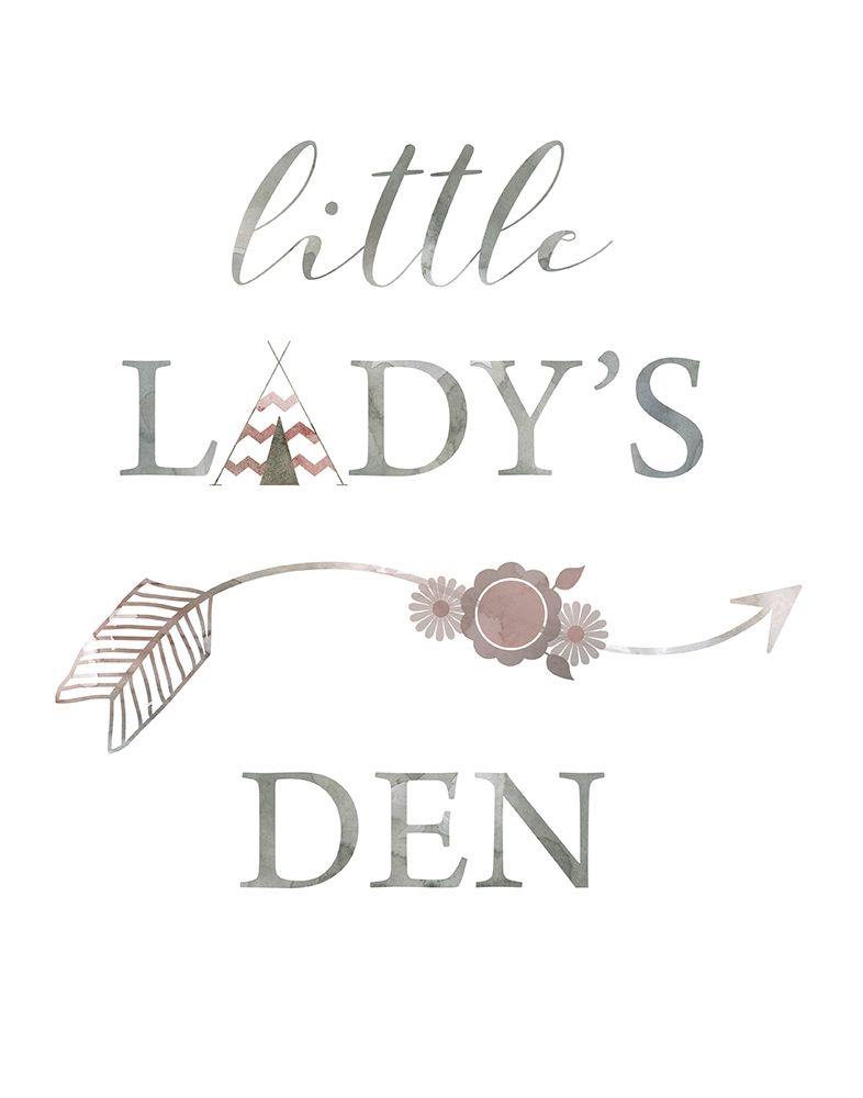 Little Lady Den Arrow art print by Carol Robinson for $57.95 CAD