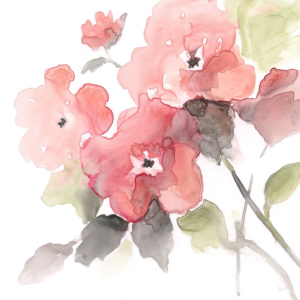Coral Blush II art print by Nan for $57.95 CAD