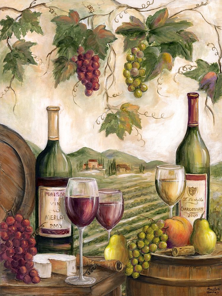 Country Red and White art print by Marilyn Dunlap for $57.95 CAD