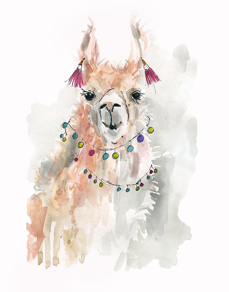 Llama Drama I art print by Carol Robinson for $57.95 CAD