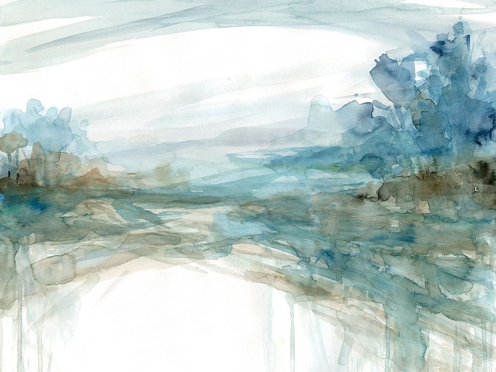 Watery Treeline art print by Carol Robinson for $57.95 CAD