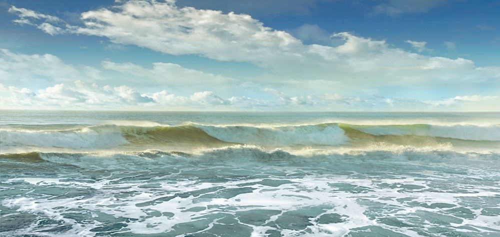 Surf Is Up art print by Mike Calascibetta for $57.95 CAD