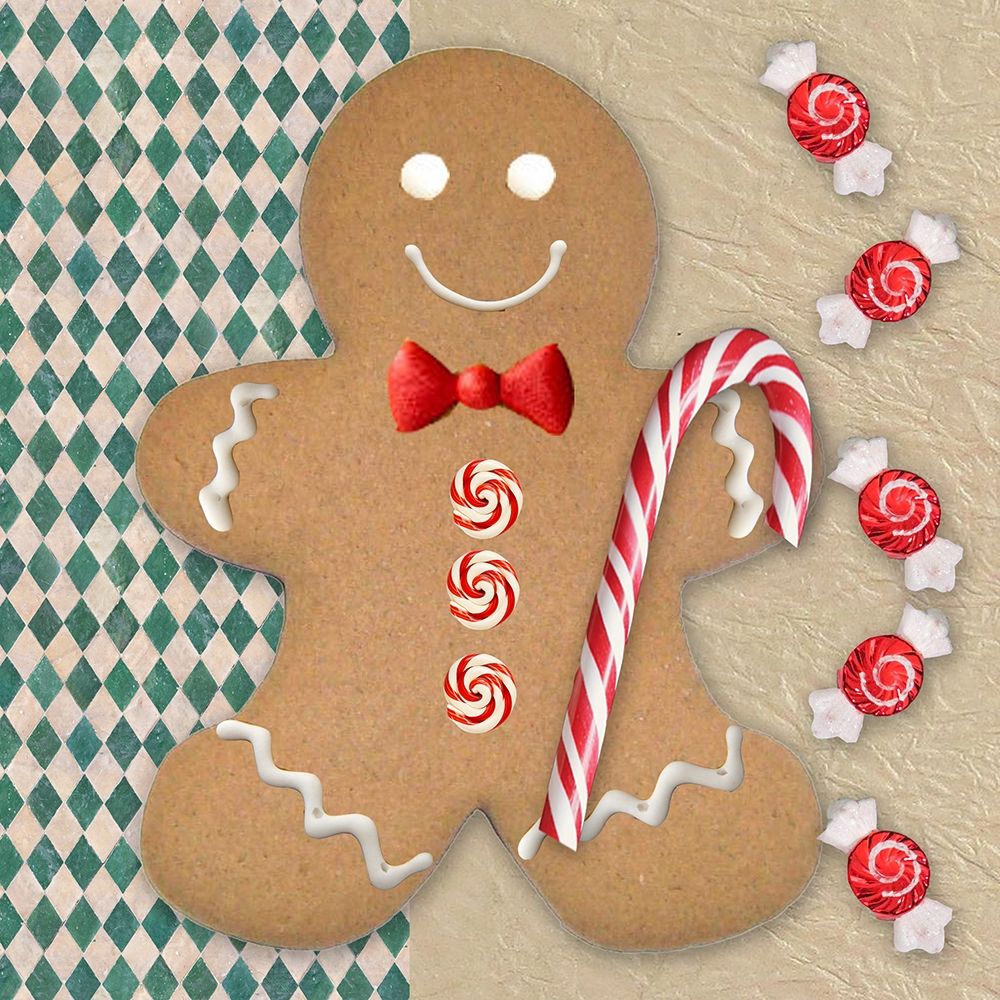 Gingerbread Man art print by Daniela Santiago for $57.95 CAD