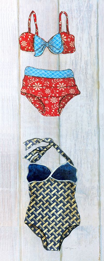 Vintage Bathing Suit - Detail I art print by Tava Studios for $57.95 CAD