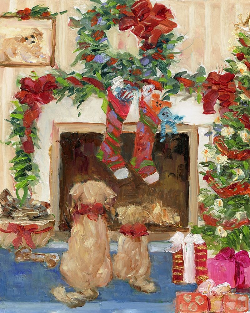Santa Watch art print by Sally Swatland for $57.95 CAD