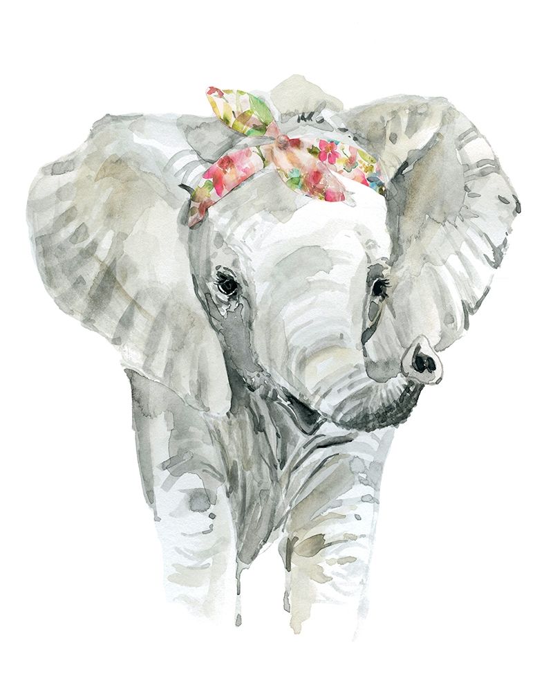 Savannah Elephant art print by Carol Robinson for $57.95 CAD