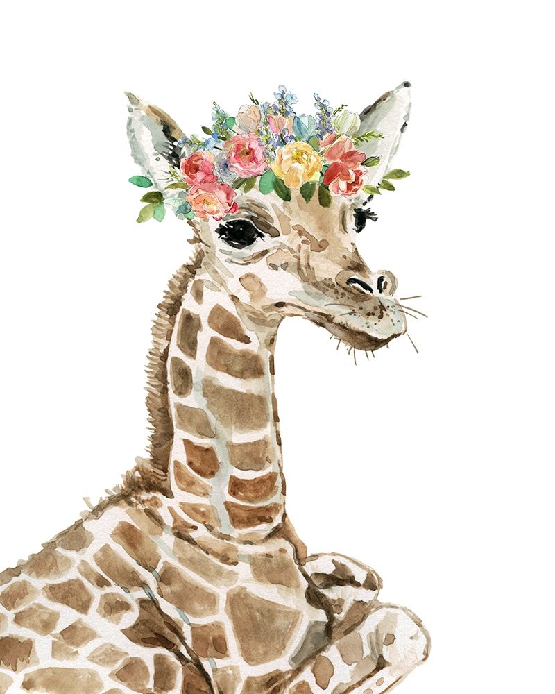 Savannah Giraffe art print by Carol Robinson for $57.95 CAD