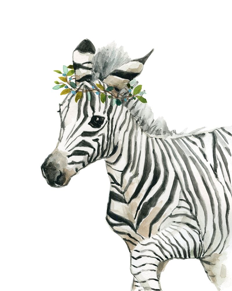Savannah Zebra art print by Carol Robinson for $57.95 CAD