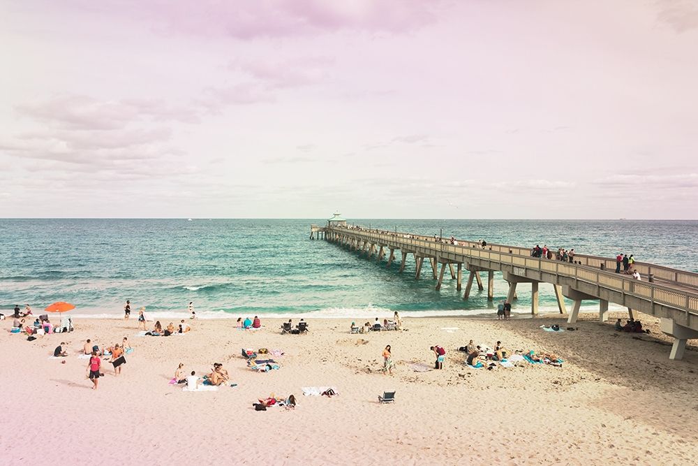 Deerfield Beach art print by Walter Bibikow for $57.95 CAD