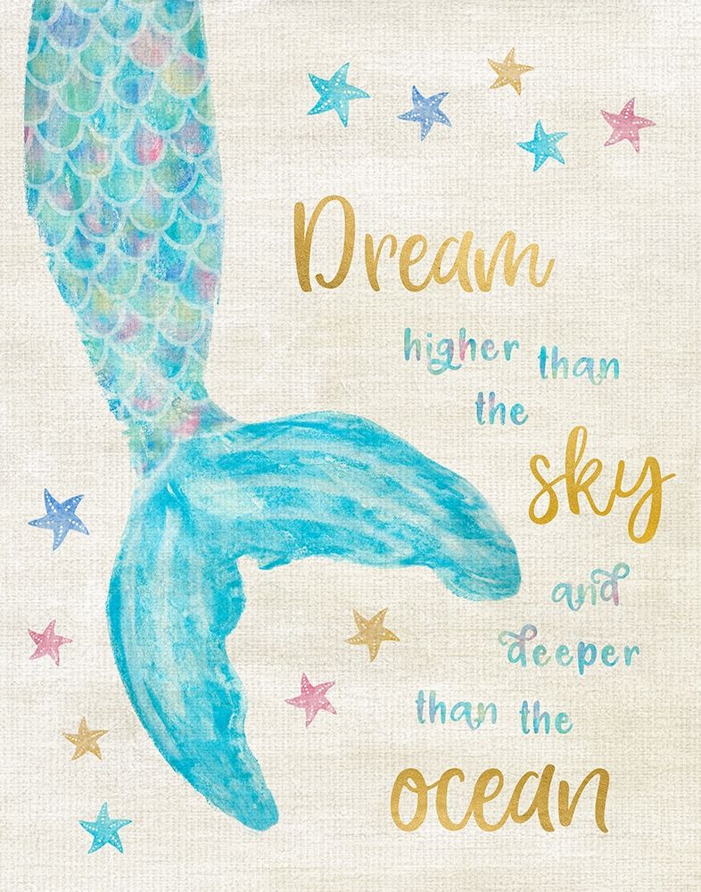 Mermaid Dream art print by Natalie Carpentieri for $57.95 CAD