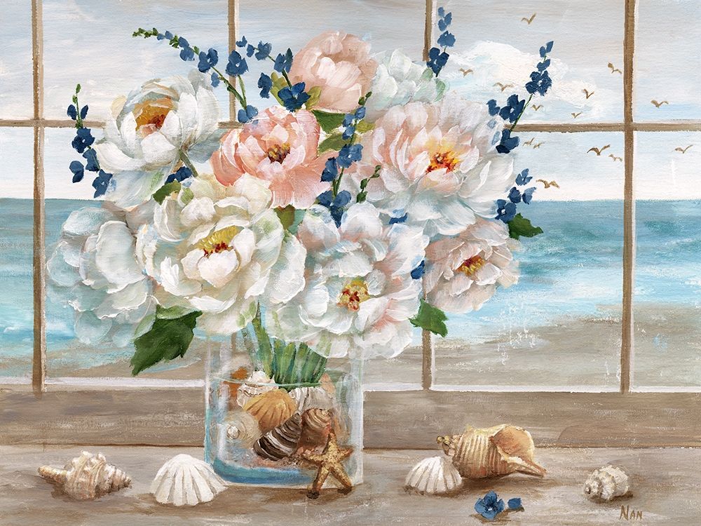 Coastal Window art print by Nan for $57.95 CAD