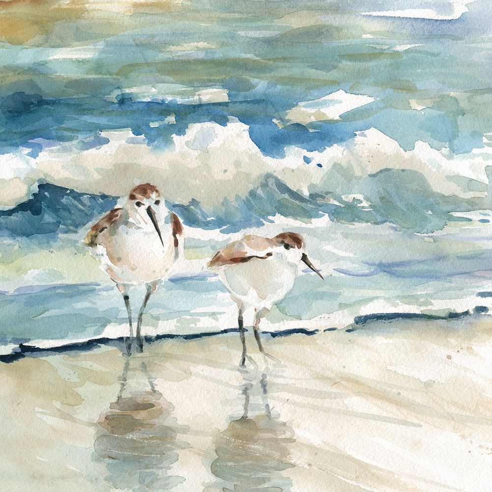 Beach Birds art print by Carol Robinson for $57.95 CAD