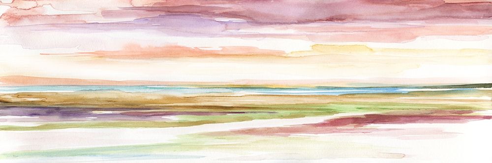Spectrum Sunset II art print by Nan for $57.95 CAD