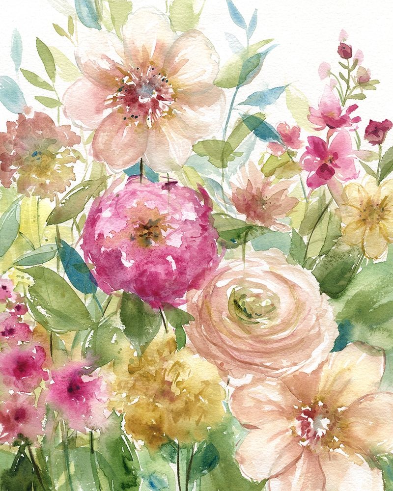 Jardin de Fleurs art print by Carol Robinson for $57.95 CAD