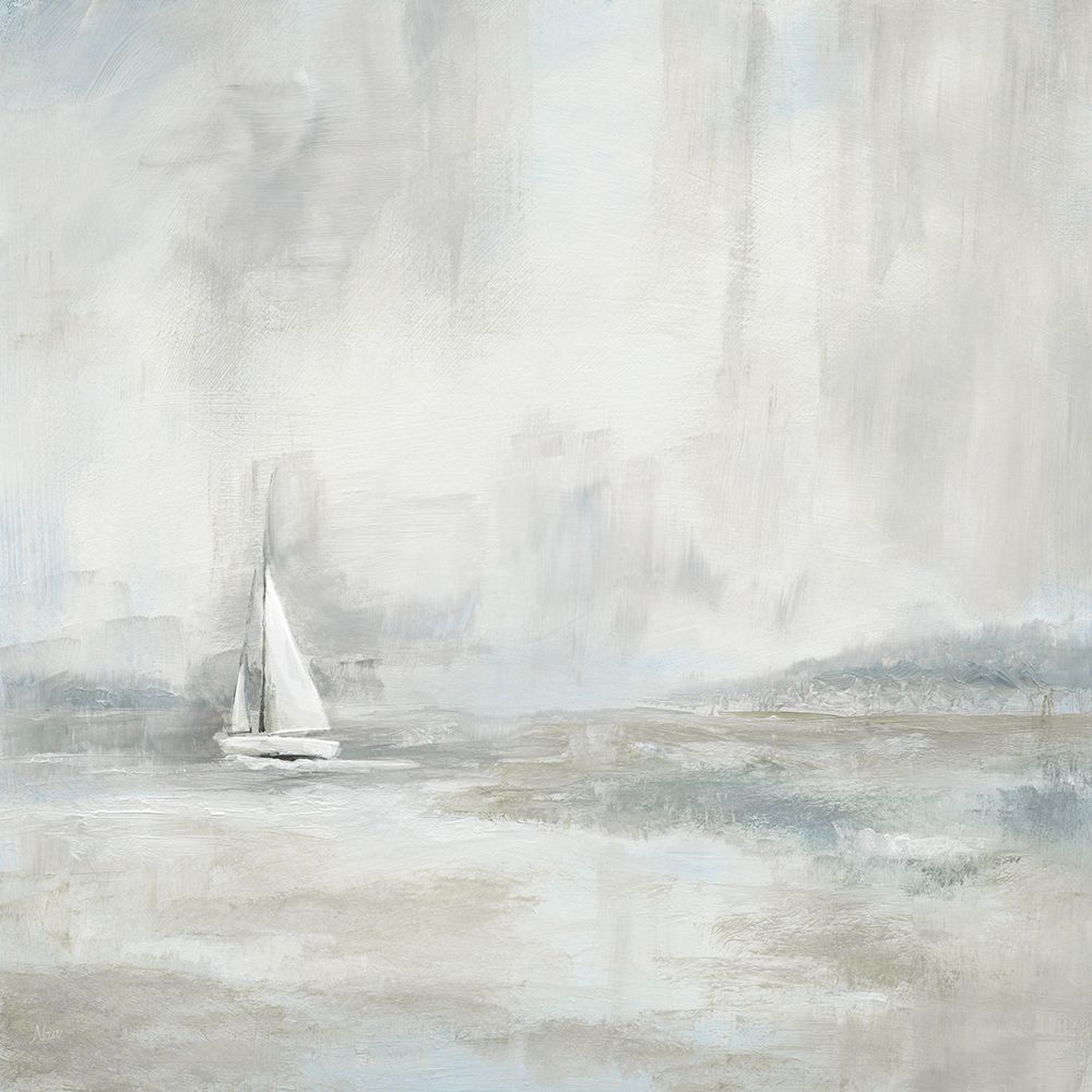 Silver Sail art print by Nan for $57.95 CAD