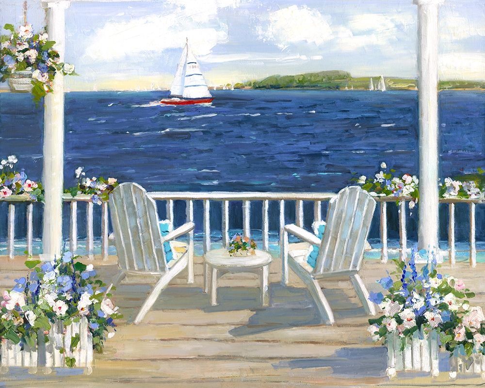 Summer Sail art print by Sally Swatland for $57.95 CAD