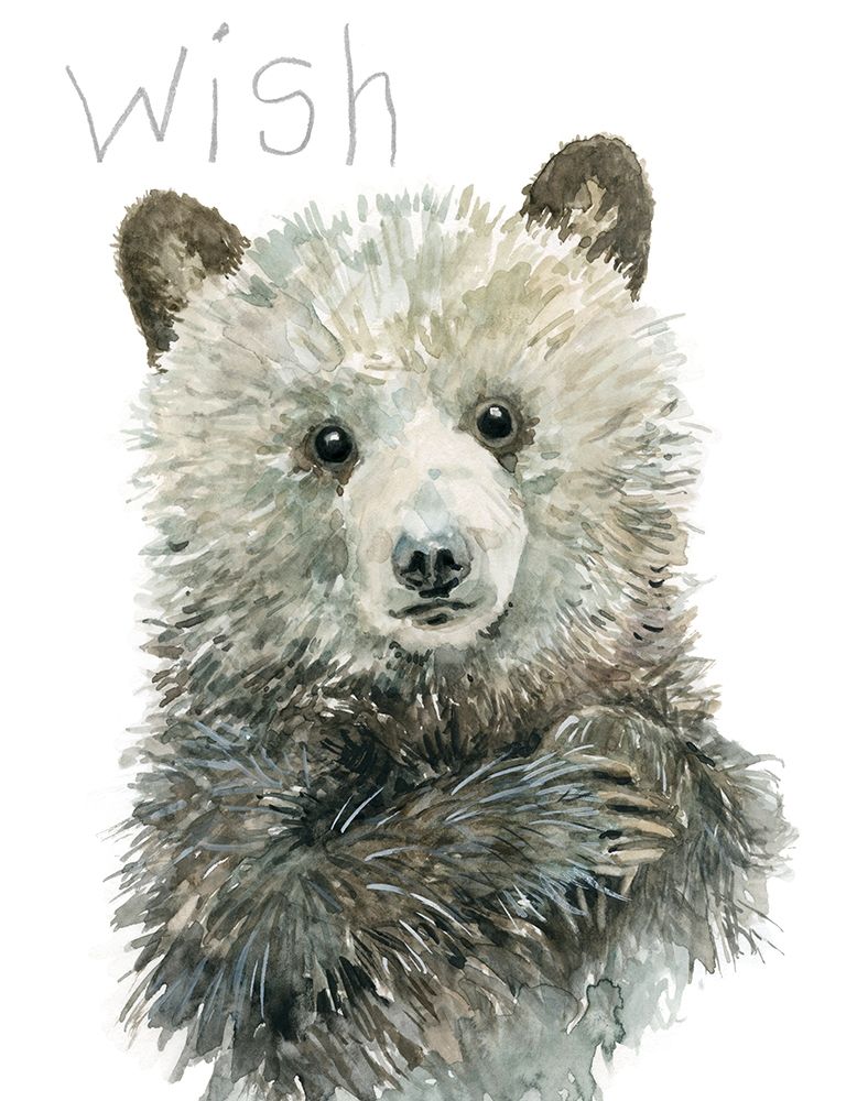 Forest Fur Baby Bear art print by Carol Robinson for $57.95 CAD