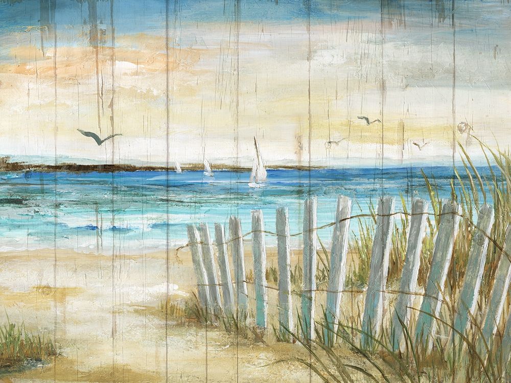 Coastal Causeway art print by Nan for $57.95 CAD