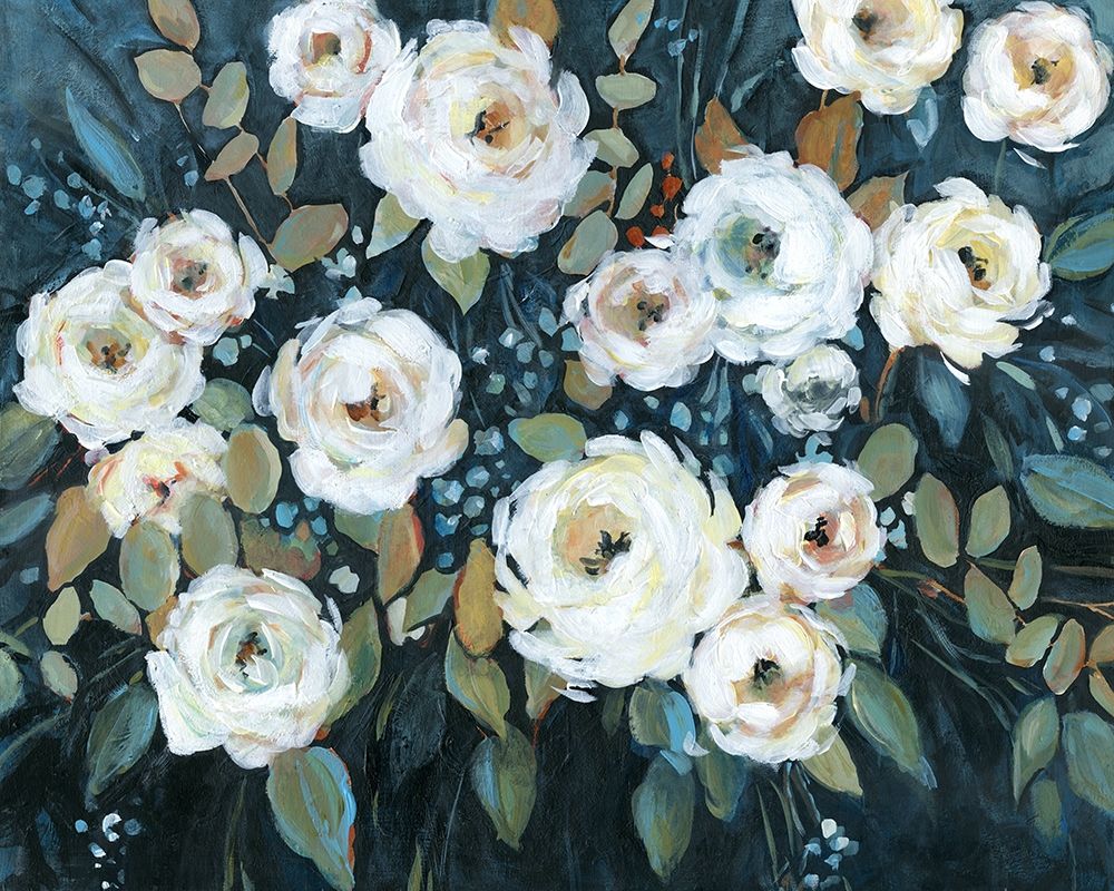 Moonlit Garden I art print by Carol Robinson for $57.95 CAD