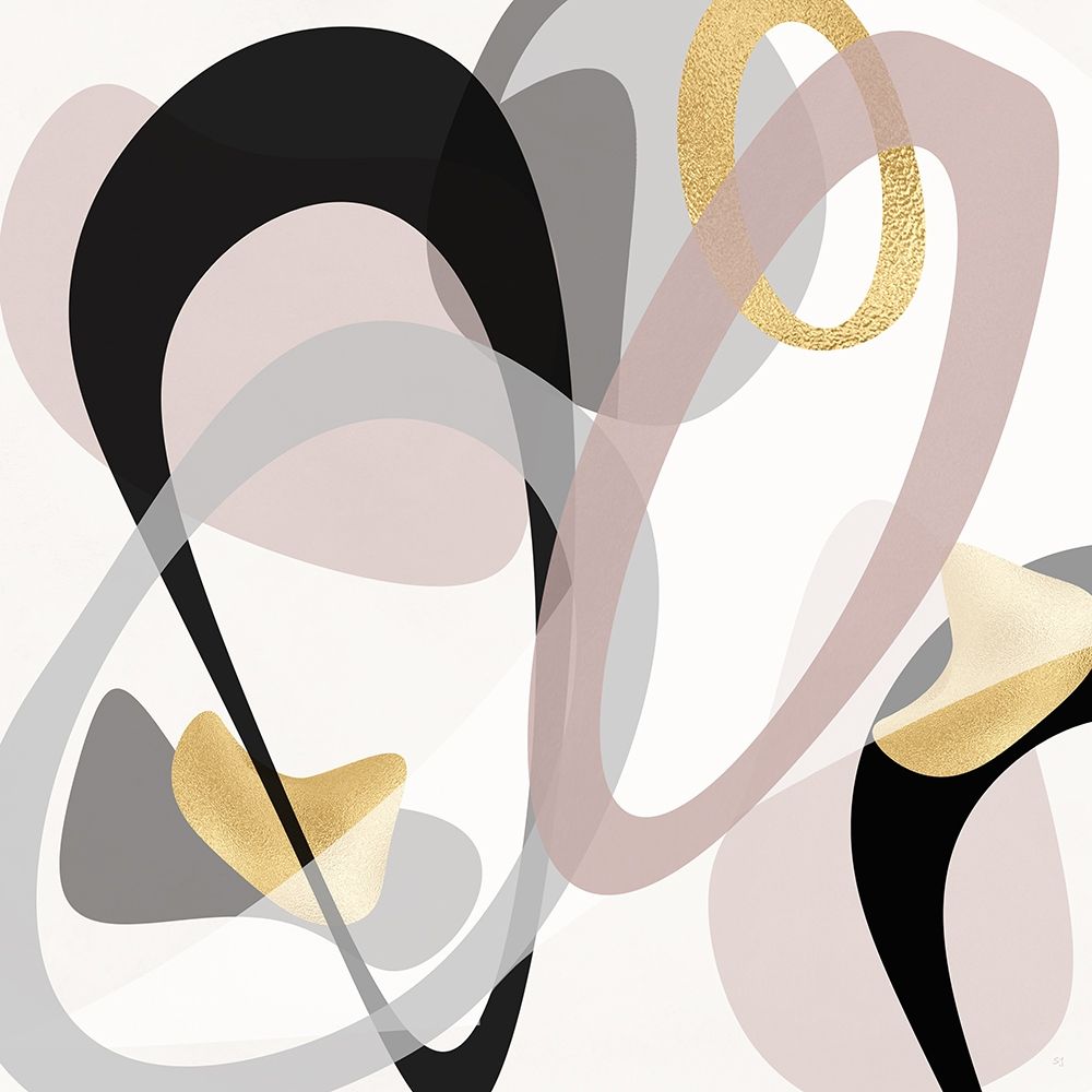 Tumbled Golden II art print by Susan Jill for $57.95 CAD