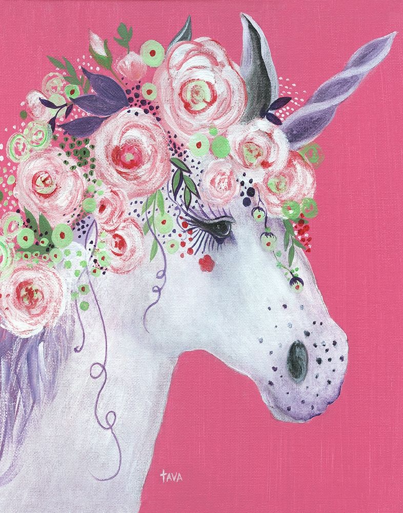 Unicorn II art print by Tava Studios for $57.95 CAD