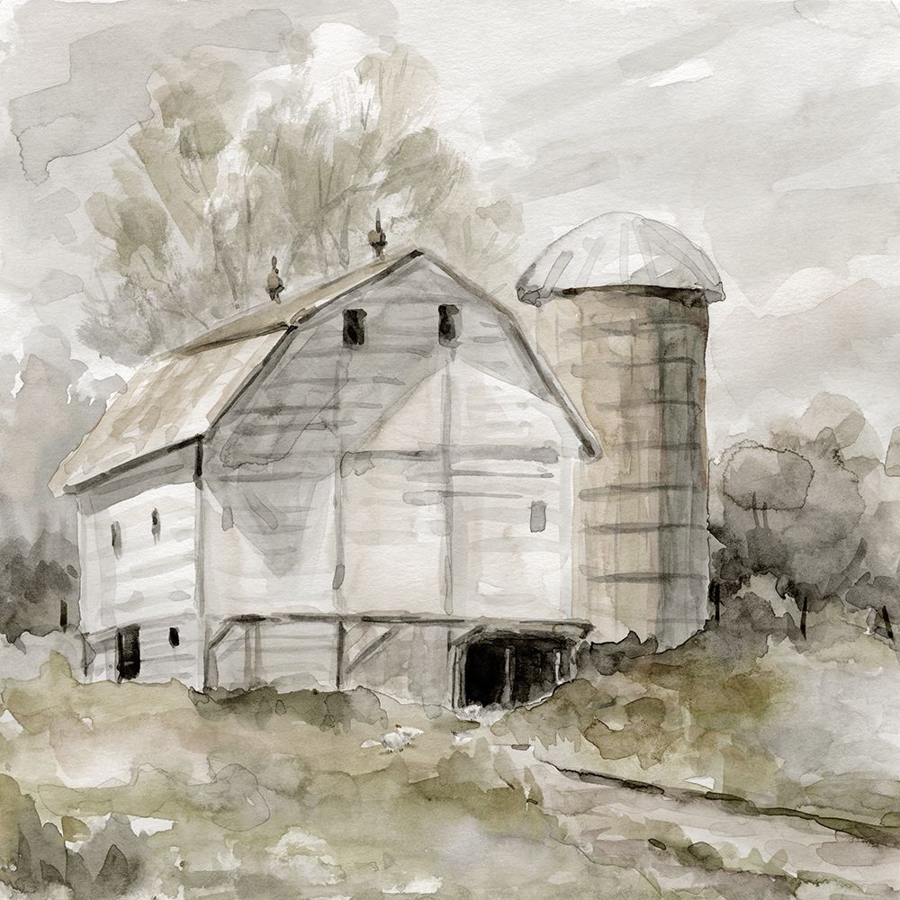 Neutral Silo art print by Carol Robinson for $57.95 CAD