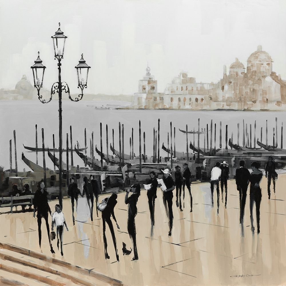 Quiet Gondolas I art print by E. Anthony Orme for $57.95 CAD