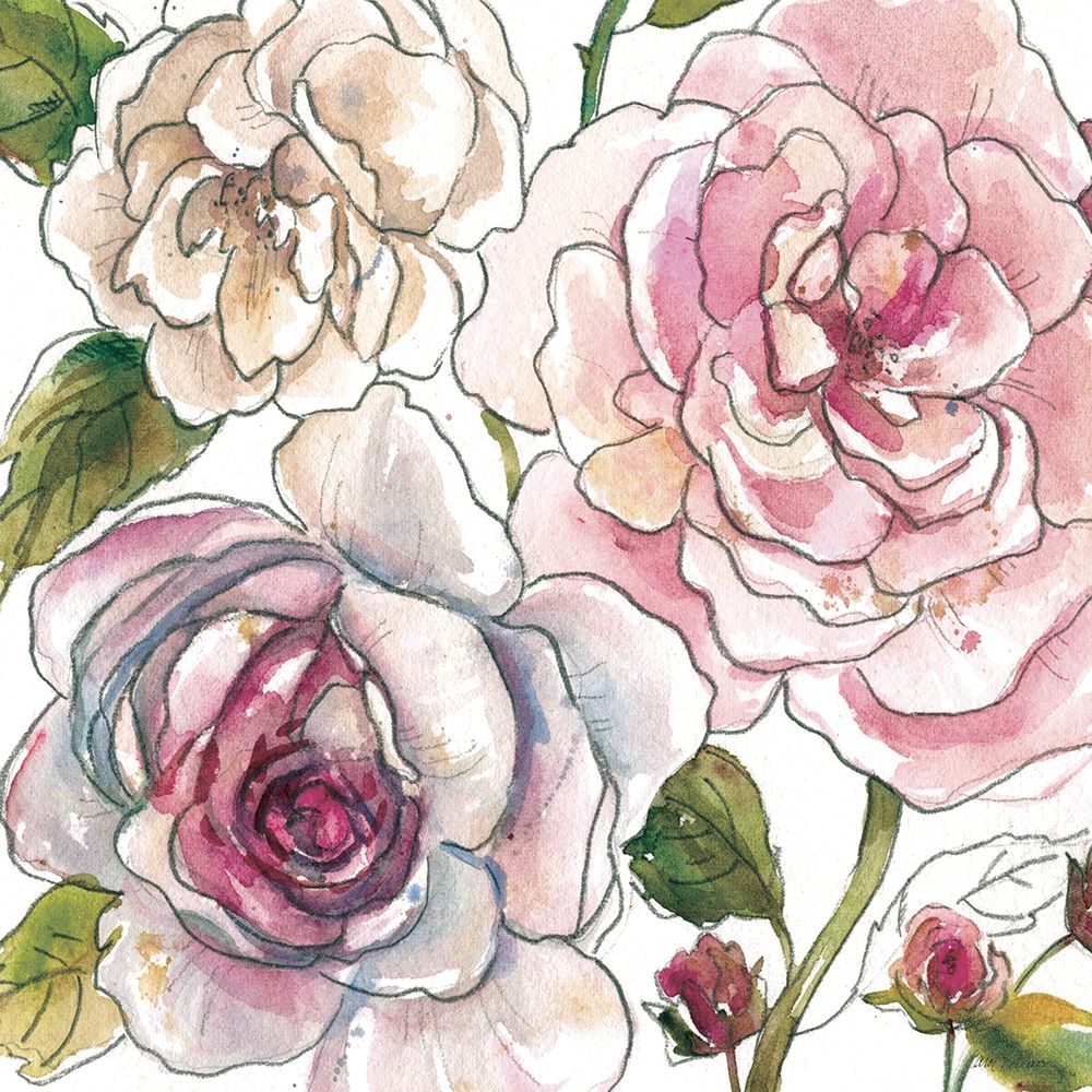 Floral Sketchbook art print by Carol Robinson for $57.95 CAD