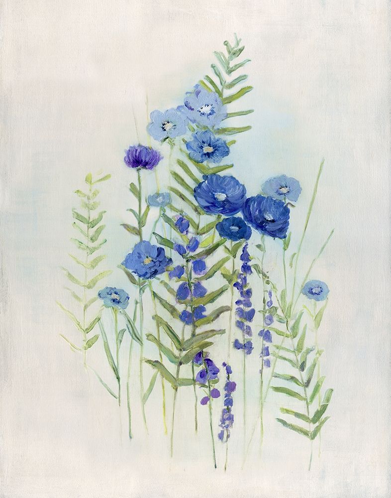 Cottage Wildflowers II art print by Sally Swatland for $57.95 CAD