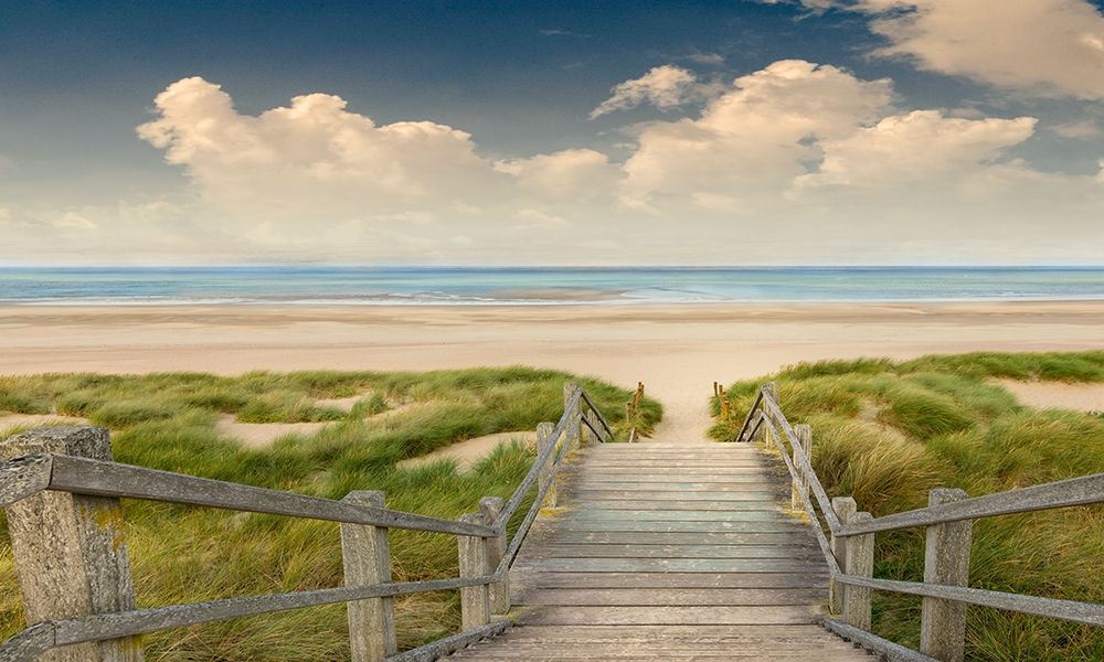 Welcome Beach art print by Mike Calascibetta for $57.95 CAD