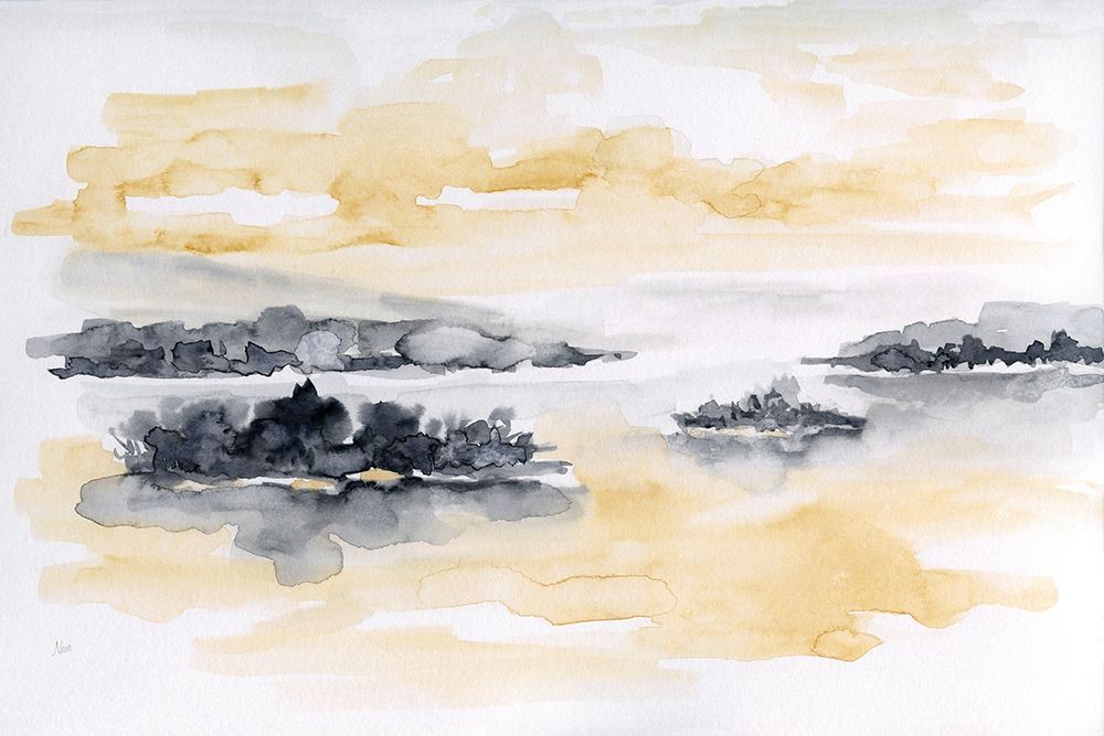 Whispering Wind I art print by Nan for $57.95 CAD