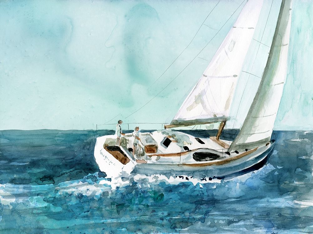 Delray Sail art print by Carol Robinson for $57.95 CAD
