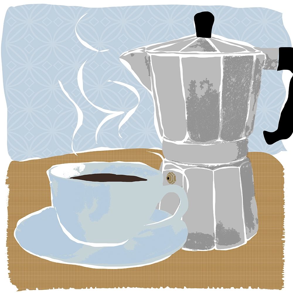 Fresh Coffee I art print by Daniela Santiago for $57.95 CAD