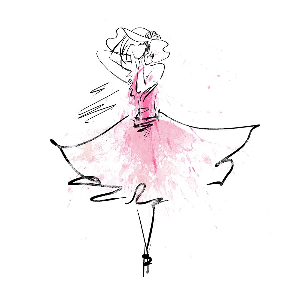Whimsy Girl II art print by Conrad Knutsen for $57.95 CAD