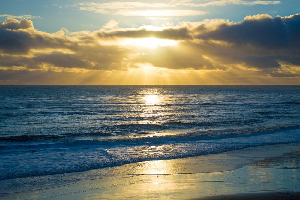Beach Sunset art print by Doug Foulke for $57.95 CAD