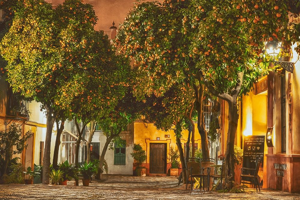 Night in Sevilla art print by Lars Van de Goor for $57.95 CAD