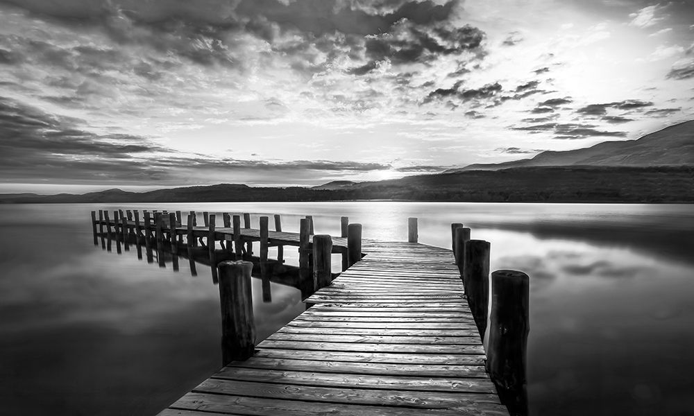 Evening Dock art print by Mike Calascibetta for $57.95 CAD