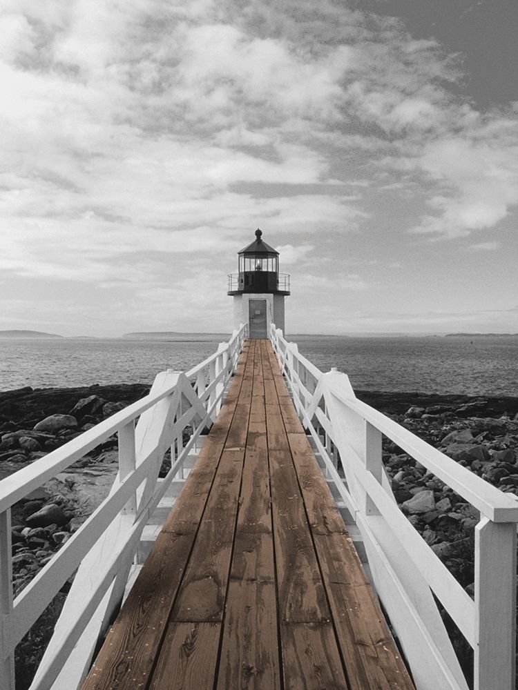 Port Clyde Lighthouse art print by Julie Eggers for $57.95 CAD