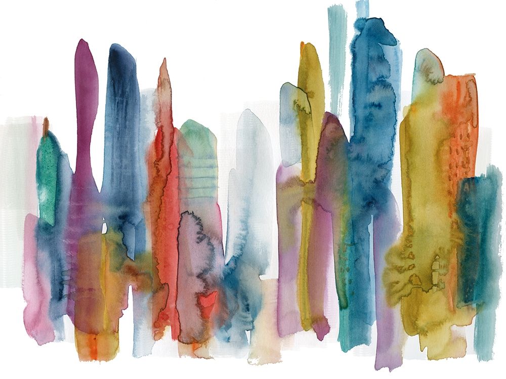 Spectrum Skyline art print by Carol Robinson for $57.95 CAD