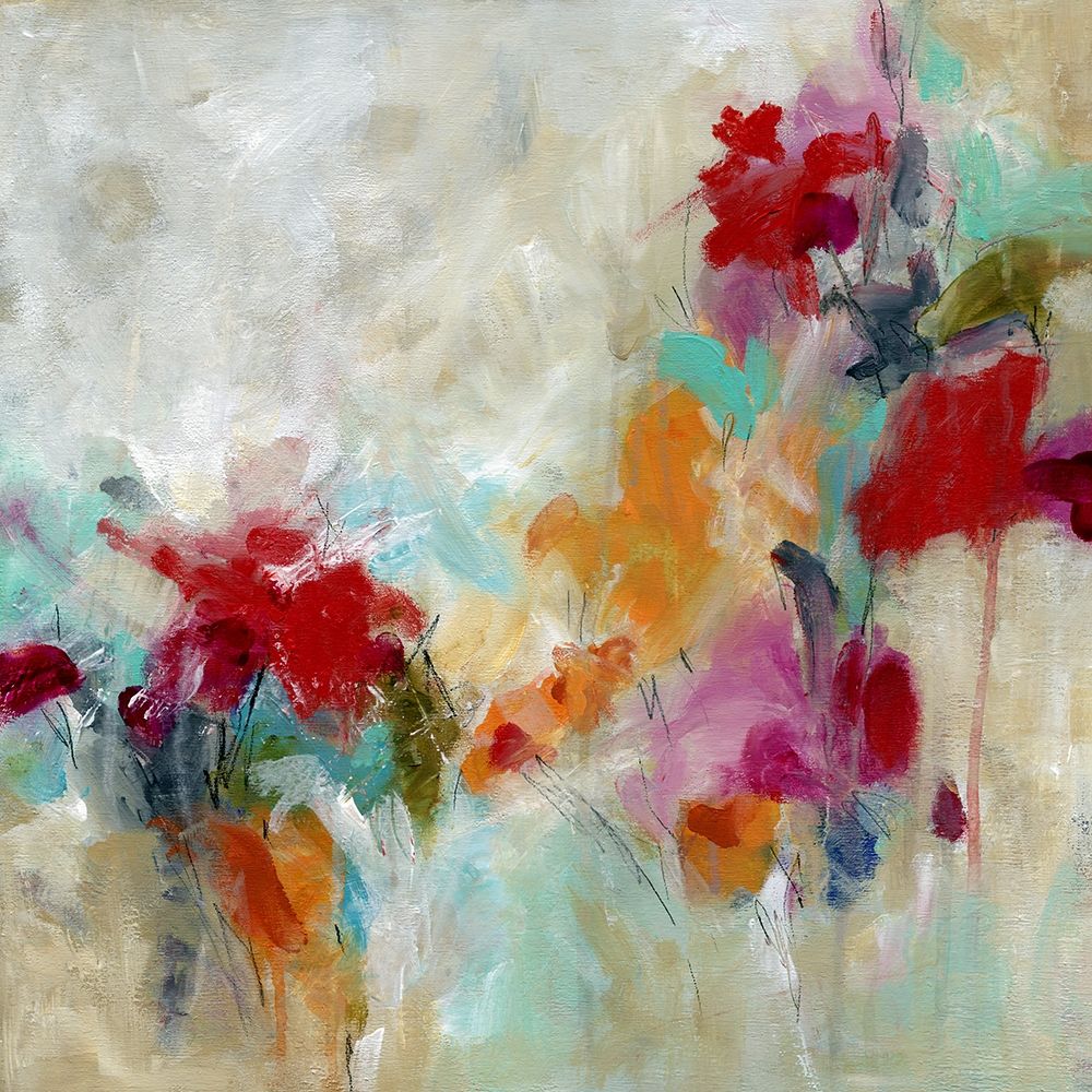 Spectrum Floral art print by Carol Robinson for $57.95 CAD