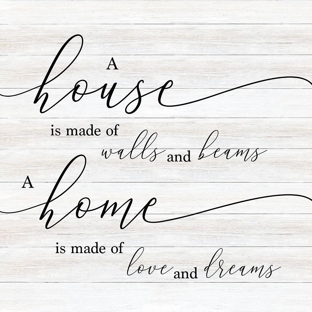 Home is Made art print by CAD Designs for $57.95 CAD