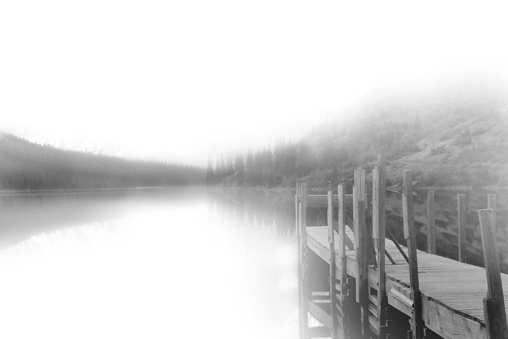 Mist on the Docks art print by Carol Robinson for $57.95 CAD