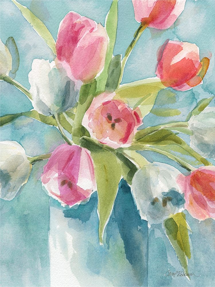 Todays Tulips I art print by Carol Robinson for $57.95 CAD