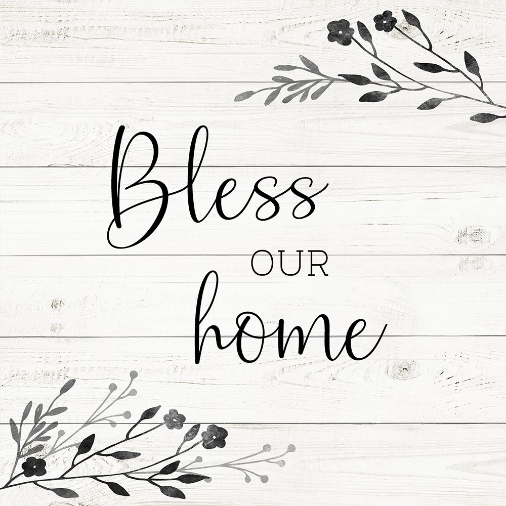 Bless Our Home art print by Amanda Murray for $57.95 CAD